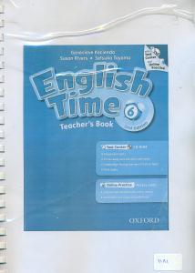Teacher book English time 6+cd/انگلیش تایم تیچرز