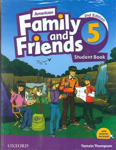 american english family and friends 5 st+wb+cd+2nd Edition/فمیلی فرندز5 ویرایش 2
