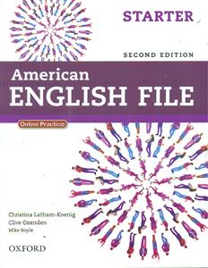 American english file starter ST+WB+CD ویرایش دوم
