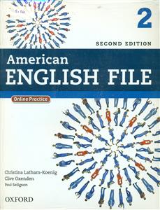 American english file 2+WB+CD/ویرایش 2