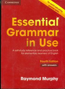 اسنشیال گرامر این یوز Essential Grammar in Use قرمز رنگ