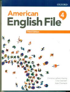 American english file4 sb+wb+cd ویرایش سوم