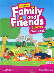 Family and Friends Starter sb+wb+cd/فمیلی فرندز استارتر