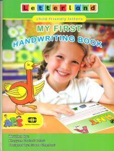 my First Hand writing book سبز رنگ / قنبری / دانوش