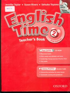 Teacher book English time 2+cd/انگلیش تایم تیچرز