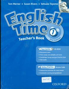 Teacher book English time 1+cd/انگلیش تایم تیچرز