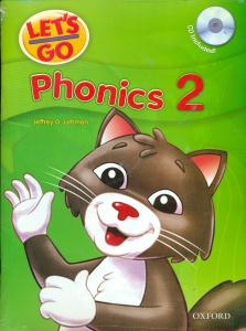 lets go Phonics 2+cd /لتس گو فونیکس 2