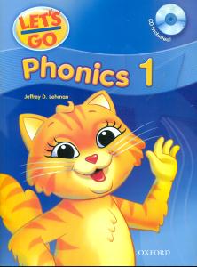 lets go Phonics 1+cd /لتس گو فونیکس1