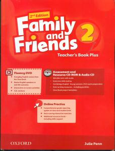 Teachers book plus Family and Friends 2+cd /تیچر فمیلی فرندز 2