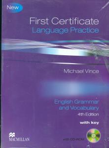 First Certificate Language Practice+cd/انگلیش گرامر اند وکبیولری