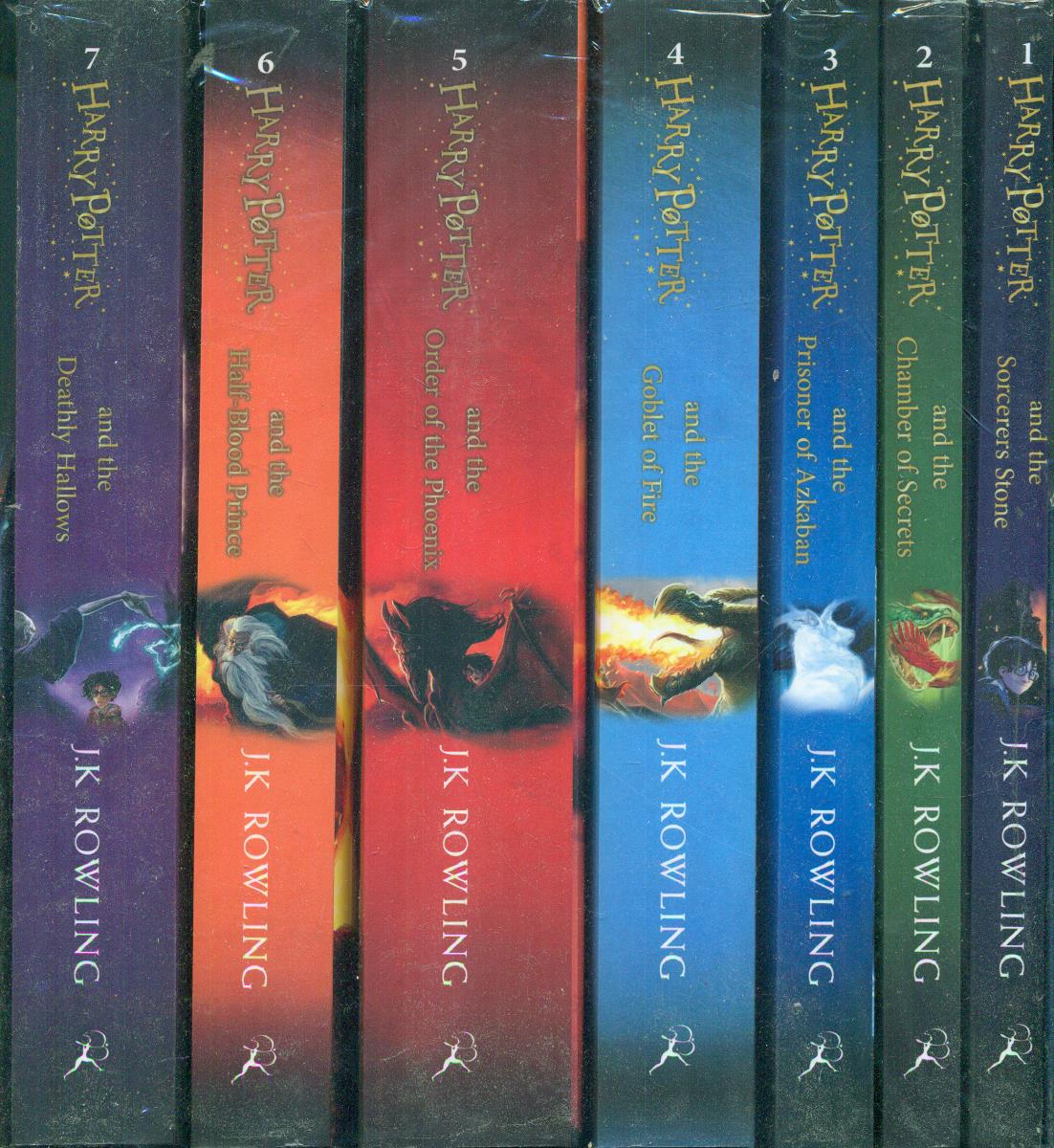 پک هری پاتر 7جلدی Harry potter قابدار داستان بلند/زبان ما