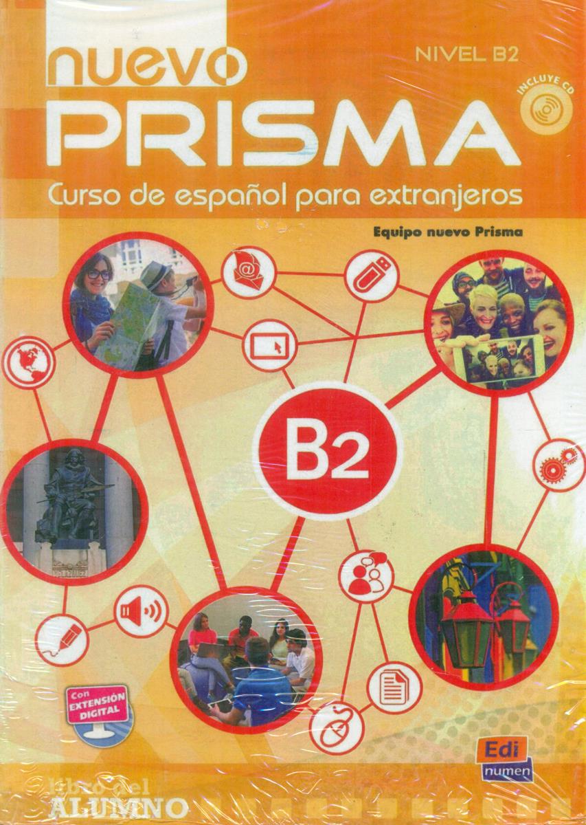 nuevo prisma curso de espanol para extranjeros nivel b2 sb + wb +cd