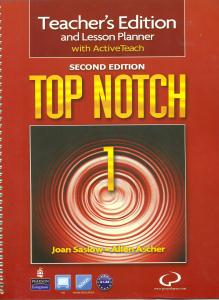 teachers edition top notch 1 + cd / تیچر تاپ ناچ 1
