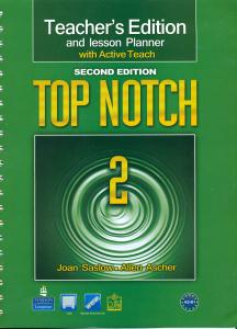 teachers edition top notch 2 + cd / تیچر تاپ ناچ 2