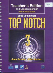 teachers edition top notch 3 + cd / تیچر تاپ ناچ 3